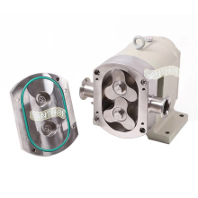 SANTHAI Gear Pump High Viscosity Material Transfer Pump Sanitary Lobe Pump for Milk Chocolate